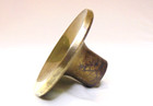 Brass Antique Hardware Mid Century Modern Drawer Pull Cabinet Knob 2    Wide Heavy