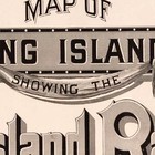 Big Long Island New York City Map Showing The Railroad Lirr Circa 1895 24 x 60 