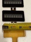 Lot Of 4 Each Ise  noritake  Dp89a 8 Digit  7 Segment Vfd Displays W  Sockets