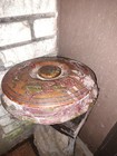 Dybbuk Box   Reliquary  Antique Waxed Round Rose Box  Possibly Haunted possesed