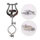 Silver 6 02  X 1 46  Silver Lyre Clamp Sheet Music Clip Replacement