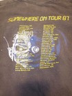 Vintage  87 Iron Maiden Orig concert T Shirt Somewhere On Tour somewhere In Time