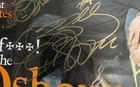 Ozzy Osbourne Family Autographed Rolling Stone Magazine Issue 895 Framed matted