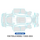 Gloss Full Car For Tesla Model Y 2020-2024 Kit Precut Paint Protection Film Ppf