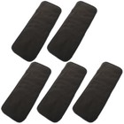 5pcs Cloth Diaper Inserts Diaper Liners Gussets Charcoal Reusable Diaper Liners