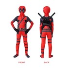 Kids Deadpool Bodysuit Superhero Cosplay Jumpsuit Suit Boys Fantasy Movie Charac