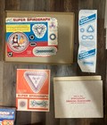 Vtg 1969 Kenner s Super Spirograph - Near Complete  illustrated Book square pins