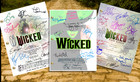 Wicked  Wicked For Good   Wicked Musical Scripts Signed Autograph Reprints