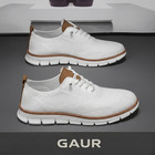Mens Casual Oxford Shoes Lightweight Breathable Fashion Slip On Walking Sneakers