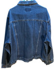 Lee Outerwear Vintage 90s Blue Denim Trucker Biker Jean Men s Jacket L