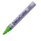 Decocolor  Paint Marker  Light Green Ink  Broad Point  Opaque Marker  Permanent