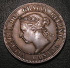 Old Canadian Coins 1894 Large Cent Key Date Canada High Grade Beauty