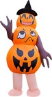 Inflatable Pumpkin Costume Adult  Funny Halloween Blow Up Outfit