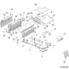 Polaris Headpipe Heat Shield  Inner  Rear  For Rzr Models  Genuine Oem - 5260457