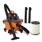 Ridgid 6 Gallon 3 5 Peak Hp Nxt Shop Vacuum Wet Dry Vac Attachments Hd06001