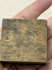 Antique Letterpress Printing Block Folk Art Horse Donkey Printer Cut