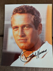 Framed Paul Newman Signed 8 X 10 Autographed Photo With Coa