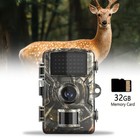1080p Hunting Game Trail Camera Wildlife Waterproof Cam Night Vision 32gb Card