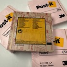 Lot Of 8 Pad post-it Notes 3 X3 1 Pad Content 100 Sheets pink  Total 800 Sheets