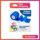 Azen 120 Pack Self Adhesive Bandage Wrap  2  X 5 Yards Elastic Cohesive Bandage