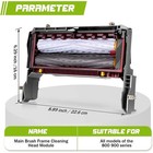 Enhanced Brush Assembly Cleaning Head Module For 800 900
