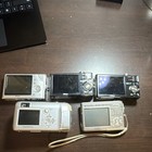 Lot Of 5 Digital Cameras  Nikon  Sony And Olympus For Parts