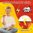 24 Pcs Cartoon Red White Stress Balls  1 57  Squeeze Toys Kids Party Favors     