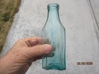 Antique C 1860s Western Spice Bottle  2   Crude Applied  Lip  Crude Star On Base