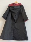 Harry Potter Gryffindor Cloak Hooded Black Robe Youth Costume Medium  8 10 