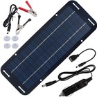 12v 30w Solar Panel Trickle Car Battery Charger Power Portable Waterproof Boat