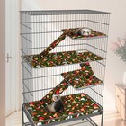 Leakproof Ferret Cage Liner Set - Small Animal Accessories For Rats  Chinchillas