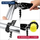 Qwork Tailpipe Cutter  Exhaust Tube Chain Cutter  Black Carbon Steel Chain Exhau