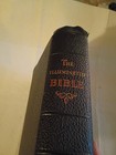 Vintage 1941 The Illuminated Bible Indexed John A  Dickson Pub  Usa King James