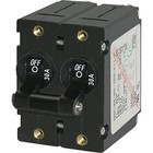 A-series Toggle Double Pole Circuit Breakers Black 30a