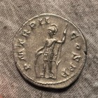 Roman Silver Antoninianus Of Gordian Iii 239 Ad  Radiate Bust Obv  Virtus Rev  