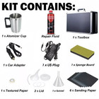 800g Headlight Restoration Repair Tool Liquid Polymer Kit Chemical Polishing Set