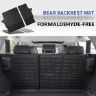 Floor Mats Trunk Cargo Liners Backrest Mat Anti-slip For 2019-2025 Toyota Rav4