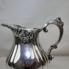 Vintage Baroque Wallace Silver Plate Hollowware Creamer Pitcher  284