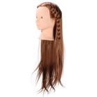 Long Hair Mannequin Head Light Brown Hairdresser Practice Training Head Cosmetol