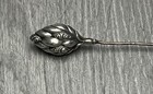 Antique Sterling Silver Artichoke Thistle Bud Hat Pin Victorian Edwardian