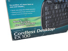 Logitech Cordless Desktop Ex100 Compact Keyboard And Mouse Set Black 