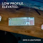 Logitech G G915 X Lightspeed Low-profile Wireless Rgb Mechanical Gaming Keyboard