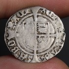 1530 King Henry Viii Halfgroat Silver Twopence Coin 2 Pence England York