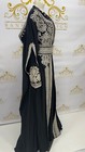 Fancy Abaya Kaftan Hooded Embroidery Women s Butterfly Dress Maxi Long Sleeve Bl