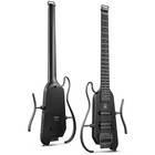 Donner Hush    X Electric Guitar Package With All Accessories   Black