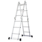 Multi Position 11 5ft Adjustable Telescoping Ladder Extension Collapsible Ladder