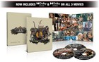 Jurassic Park Trilogy  steelbook   new 4k Uhd Blu-ray  Ltd Ed  Steelbook  4k M