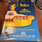 Beatles Yellow Submarine Poster 27x40 Dvd Vhs Video Store Promo 1999 Original