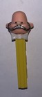 Vtg Pez Pals-ringmaster W moustache bow Tie-no White Hat-yellow Stem-3 4-austria