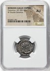 Ngc Au  Postumus 260-269 Romano-gallic Roman Empire Caesar Silver Denarius Coin